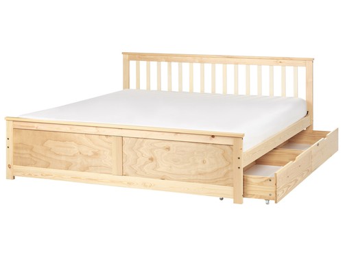 Letto con cassetti contenitori