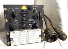 Pannello console radiocomando HF pilota aereo militare statunitense C-3428/ARC-38A
