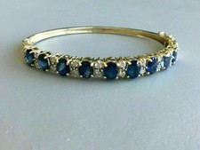 10 KT Finto Zaffiro Blu &