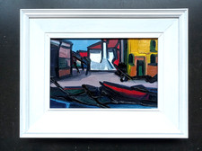 Mario Signori, olio su tavola