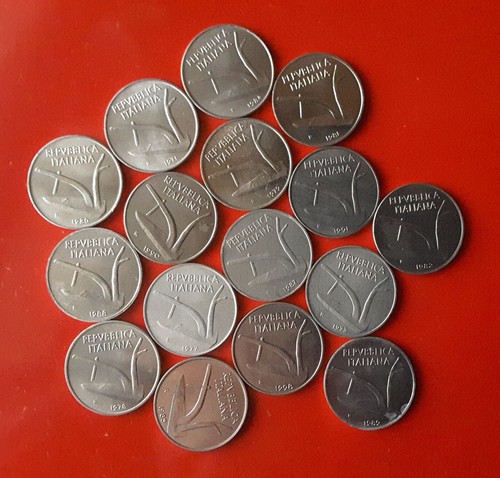 Lotto monete diverse 10 - 16,