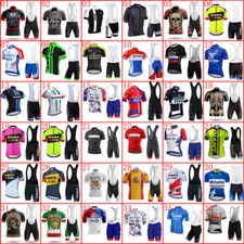 Maglia ciclismo squadra uomo 2024 bavaglino set corto estivo abbigliamento bici corsa