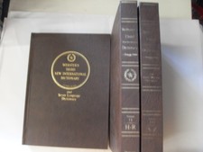 AAVV - WEBSTER'S THIRD NEW INTERNATIONAL DICTIONARY 3 VOL. - 1981