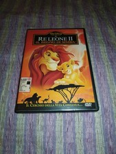 IL RE LEONE II 2 DVD FUORI CATALOGO TESTED IL REGNO DI SIMBA WALT Z8 DISNEY 1998