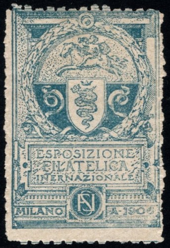 1906 italia poster francobollo - poster,
