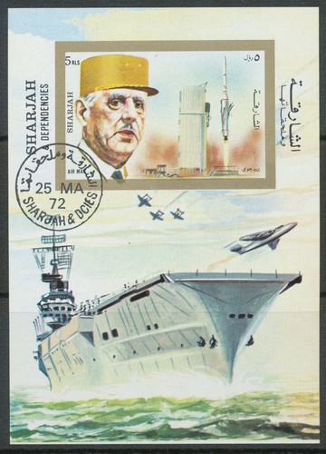 Sjarjah 1972 charles gaulle - charles,