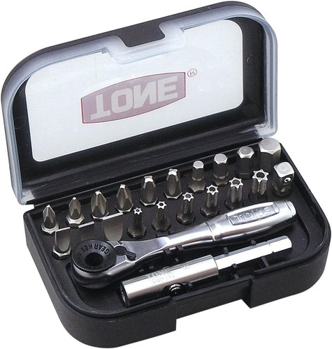 Set cricchetto bit tone - tone, 6,35