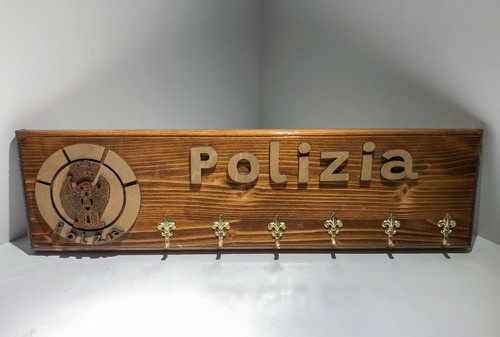 Porta calendario polizia - calendario,