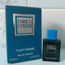 ENRICO COVERI Pour Homme edt 4,9ml Miniatura / mignon profumo anni'80 collezione