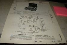 AMPLIFICATORE PHONOLA CON GIRADISCHI - MODELLO: 156 (SAMS PHOTOFACT 383-10)