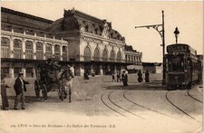 Cartolina CPA LYON - Gare des