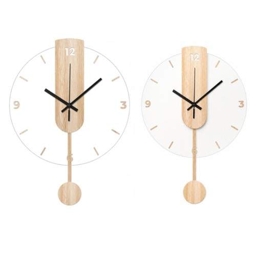 Orologio parete legno - orologio,