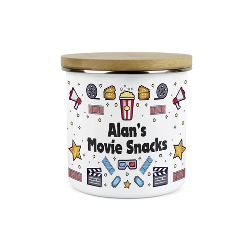 Contenitore porta snack film - contenitore,