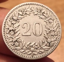 Coin 20 Rappen 1907