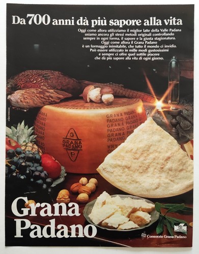 Pubblicita grana padano - grana,