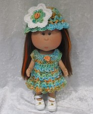 9 bambole MINI MIA #08 fatti a