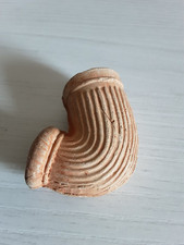 Antica Pipa In Terracotta A Strisce