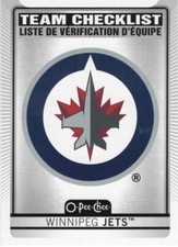 21-22 2021-22 OPC Winnipeg Jets Team Checklist #581