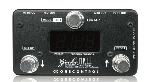 One control gecko mkiii pedale - control,