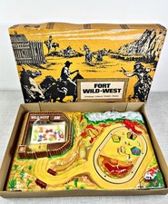 RARO GIOCO HWN FAR WEST DIORAMA FORT WILD WEST ANNI 60 70 NO TECHNOFIX LATTA