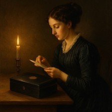 Antica scatola legno ebanizzato porta gioie scrigno Napoleone III fine ‘800