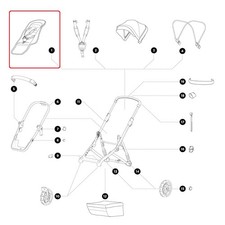 Thule Seat Fabric grigio