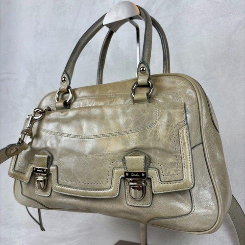 Coach satchel bag leather - coach,