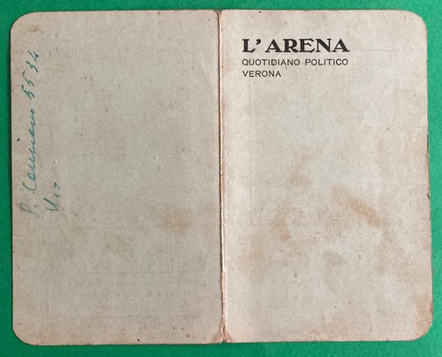 Tessera arena quotidiano - tessera,