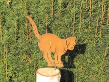 Gatto in acciaio inox da