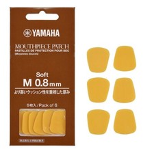 YAMAHA MOUTHPIECE PATCH 0.8mm Set 6 salvabocchini x clarinetto - sax salva becco