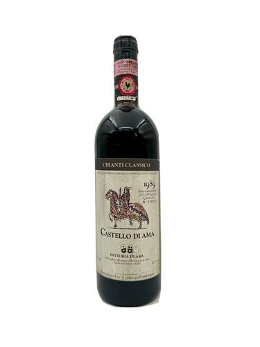 1989 castello ama chianti - 1989,