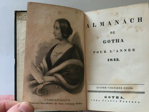 N721 almanach gotha - n721-almanach, pour