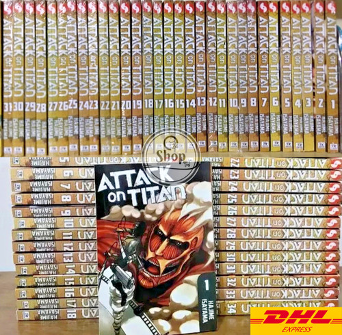 Attack titan nuovo - on, manga