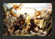 Guild Wars 2 poster arte da