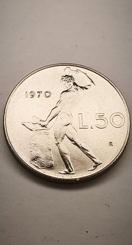 Lire italia 1970 serie - 50,