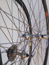 No reserve Vintage Ruote Mavic Ma40 36h Campagnolo C Record 6v Wheels Clinchers 