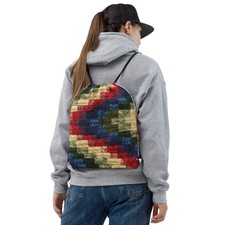 Borsa con coulisse finto