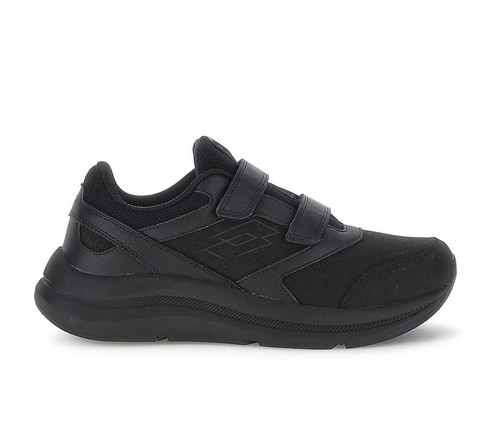 Lotto run amf nero nabuk - amf, s