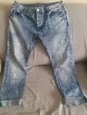   Jeans uomo DESIGUAL con taglio artificiale Tg 34 large (48 IT)