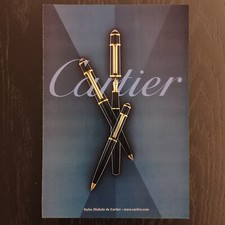 1999 Cartier Stylos Diabolo - Original AD Print Pubblicità vintage