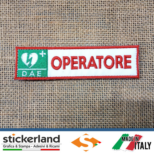 Toppa toppe patch operatore - toppa,