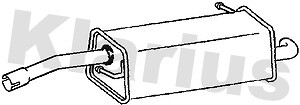 Scatola klarius con - con, tubo