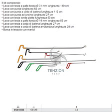 Set 8 Leve Per Tirabolli