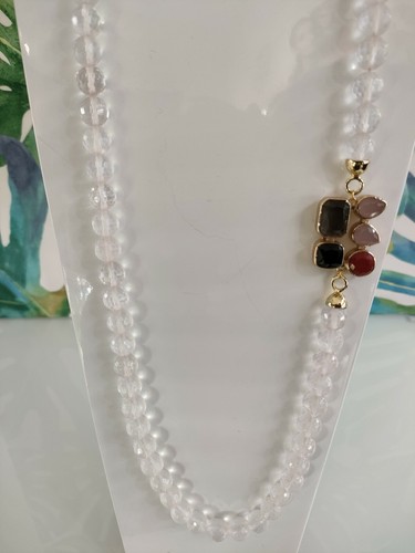 Collana pochette lunga donna - collana+pochette,