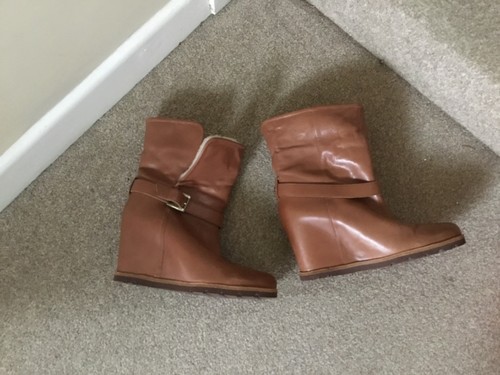 Stivali ugg con zeppa - stivali,