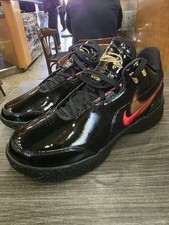 NIKE ZOOM LEBRON BASKET SIZE 45 BLACK METALLIC NUOVE