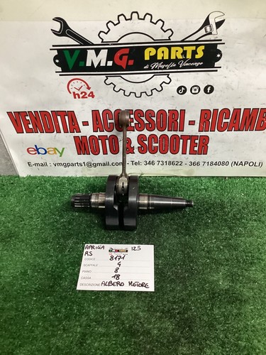 Albero motore aprilia 125 - rs,