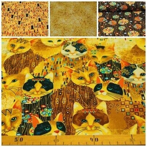 Tessuto patchwork cotone - patchwork,