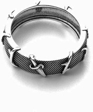 CESARE PACIOTTI ANELLO UOMO, ARGENTO 925 JPAN1937V  MISURA DITO 22