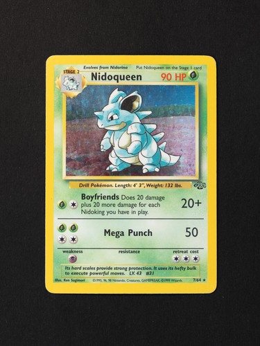 Pokemon nidoqueen jungle - 7/64,